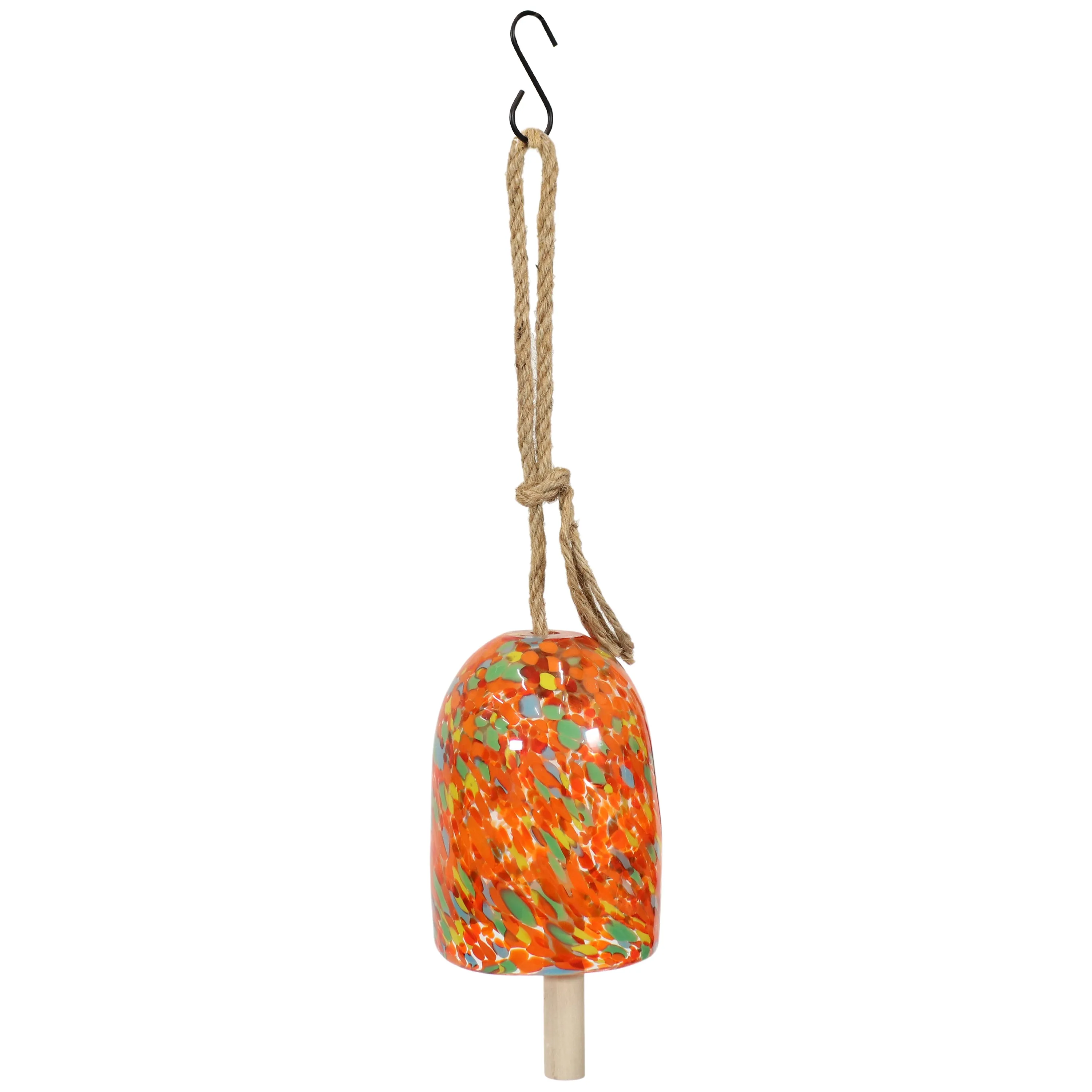 Sunnydaze Natural Melody Glass Wind Bell Chime