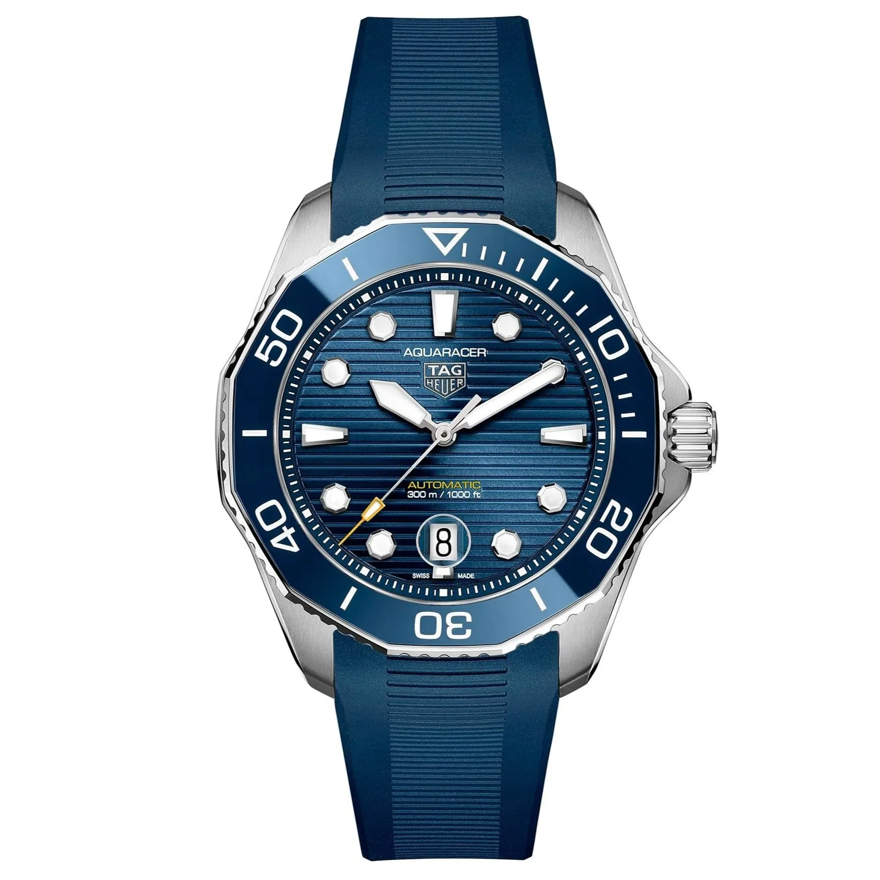 Tag Heuer Watch Automatic Aquaracer Professional 300 Blue Strap WBP201B.FT6198