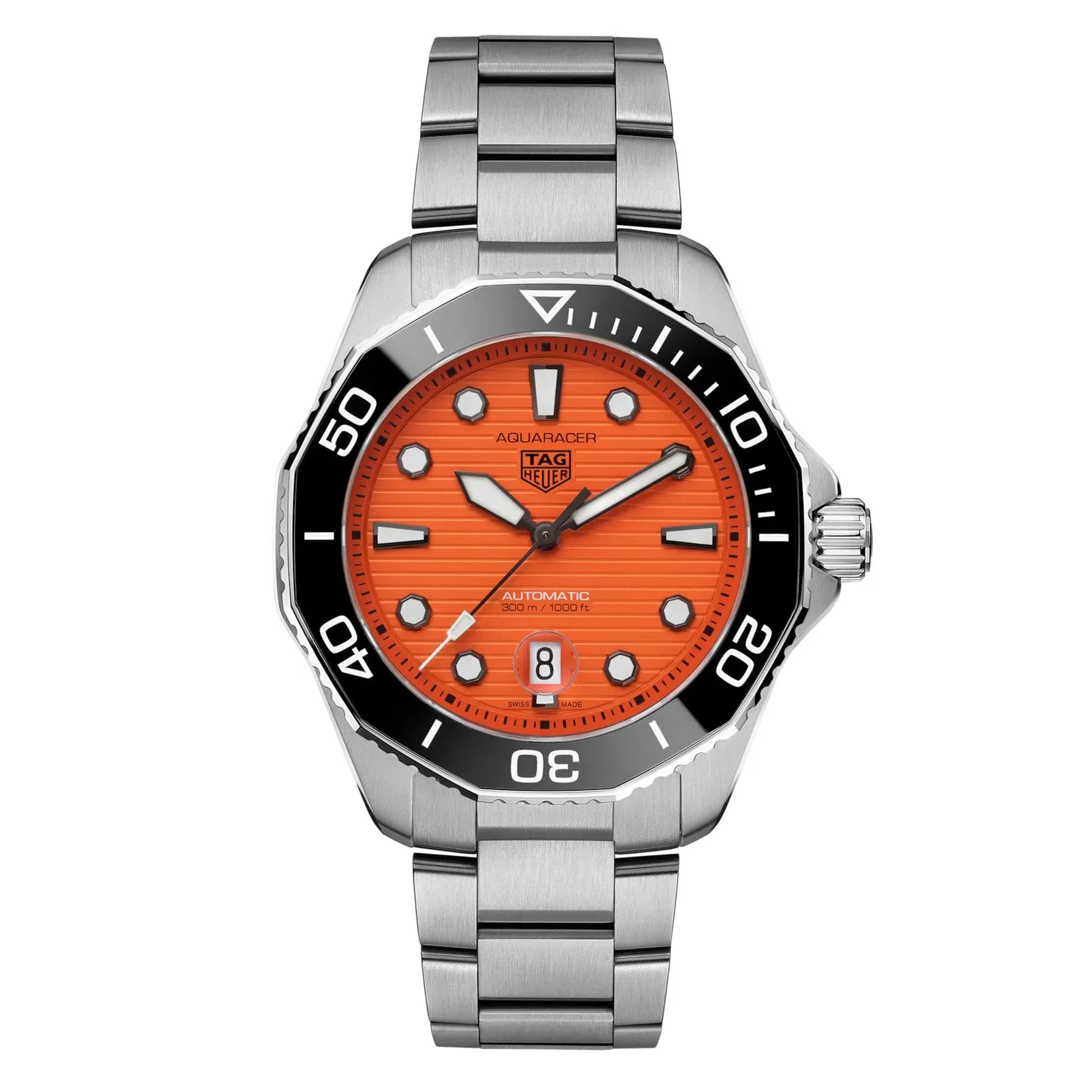 Tag Heuer Watch Automatic Aquaracer Professional 300 Diver Orange WBP201F.BA0632