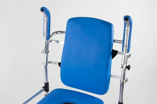 The Caspian Professional Mobile Shower Commode Chair