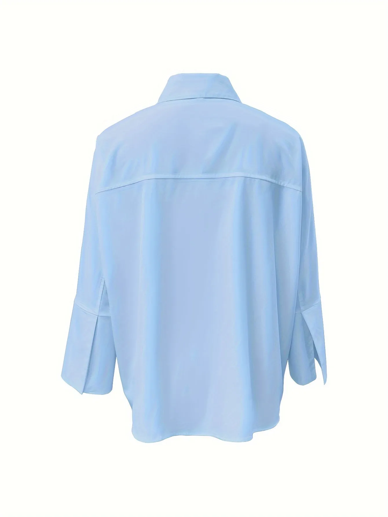 Timeless Collared Shirt with Long Cuff Sleeves