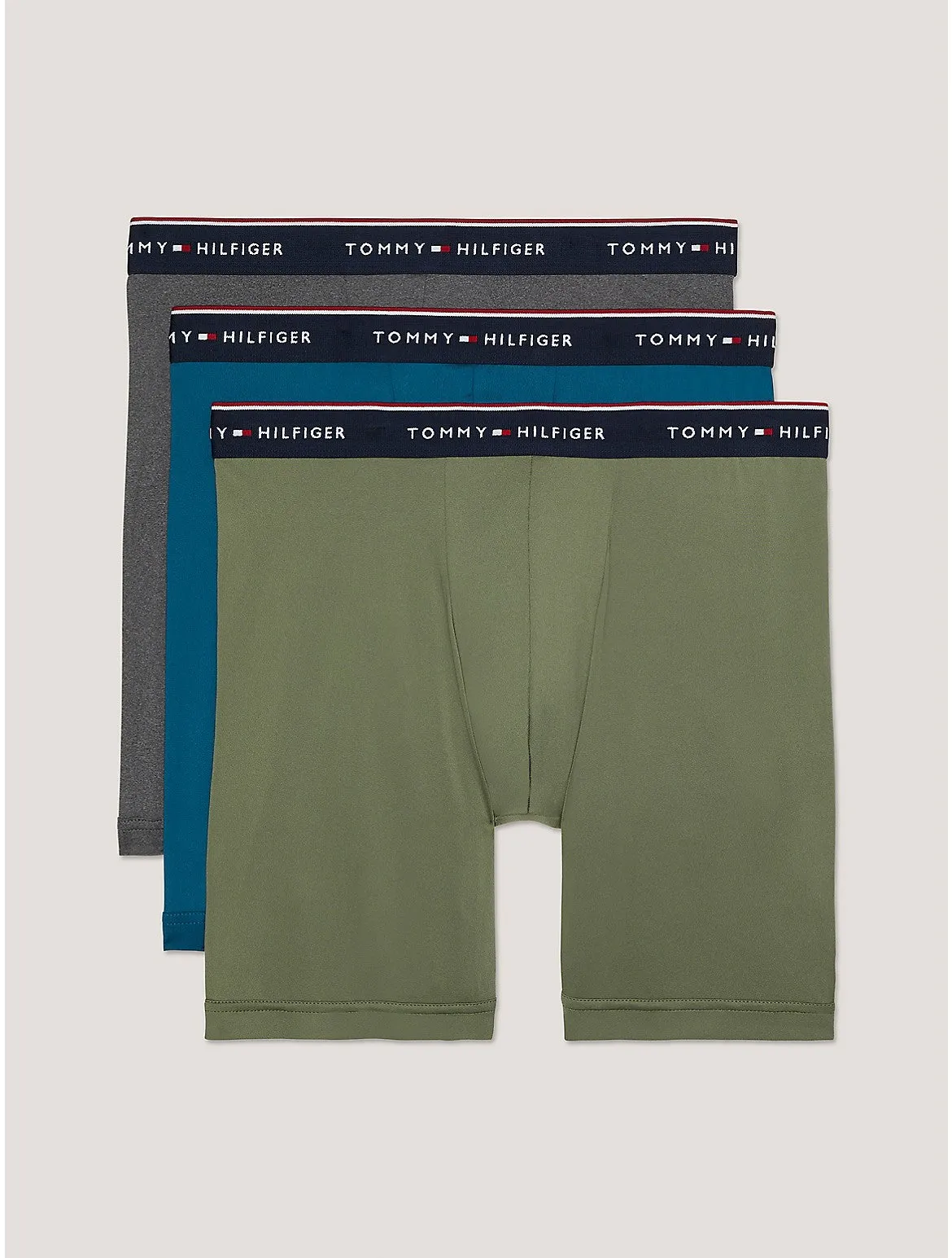 Tommy Hilfiger Men's Microfiber Boxer Brief 3-Pack