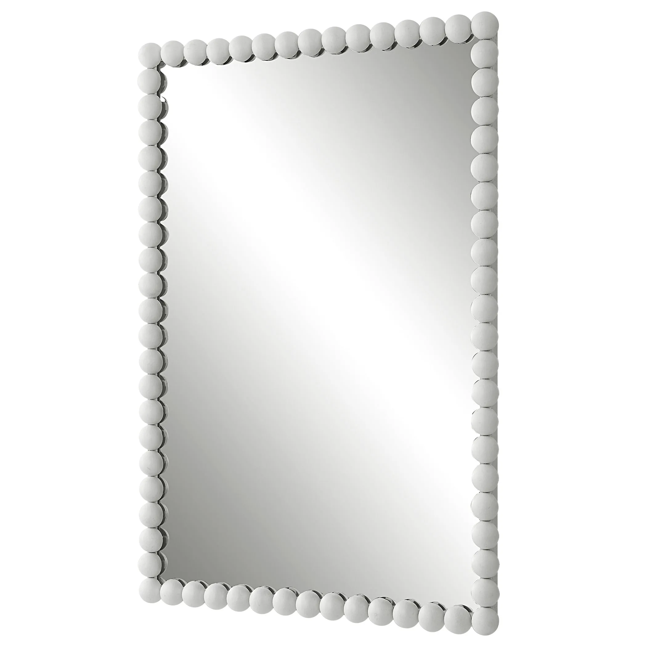 Uttermost Serna White Vanity Mirror