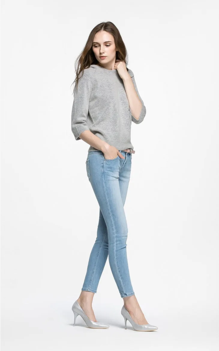 VenusFox elastic slim fit jeans