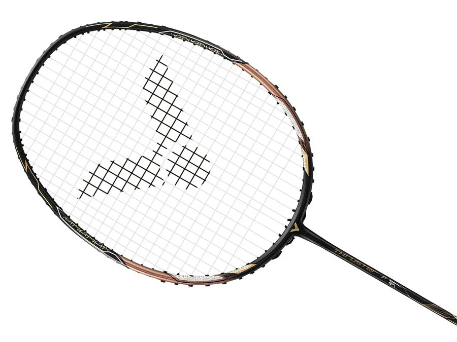 Victor Thruster K Falcon Enhanced Edition (Black Gold) 83 grams Badminton Racquet