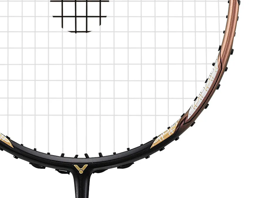 Victor Thruster K Falcon Enhanced Edition (Black Gold) 83 grams Badminton Racquet