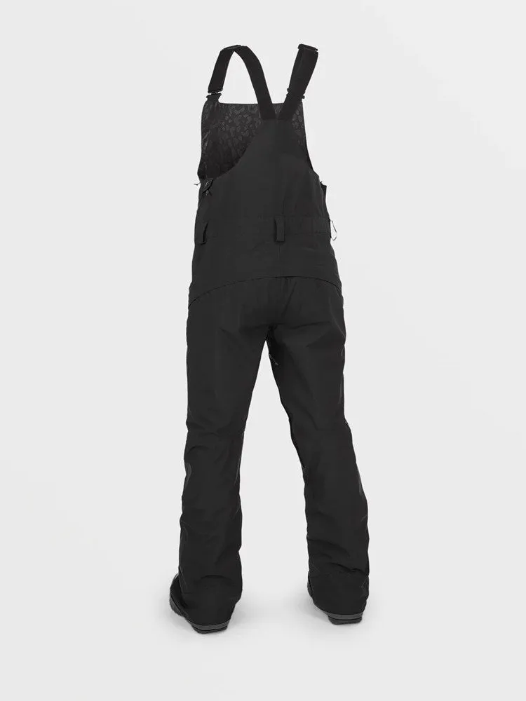 Volcom Elm Stretch Gore-Tex Bib Overalls - Black