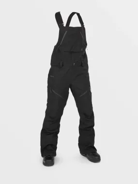 Volcom Elm Stretch Gore-Tex Bib Overalls - Black