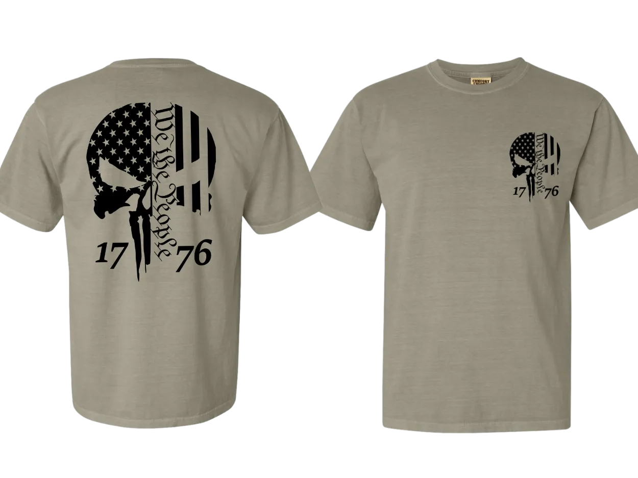 We The People 1776 T-Shirt Comfort Colors Premium Quality 100% Cotton T-shirt Adult Shirt