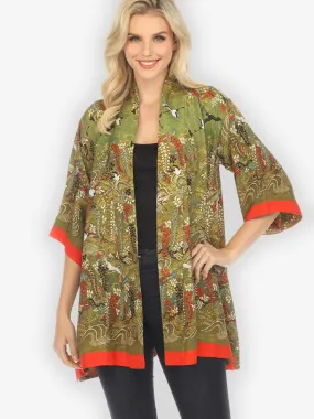 Wisteria Long Life Kimono Jacket