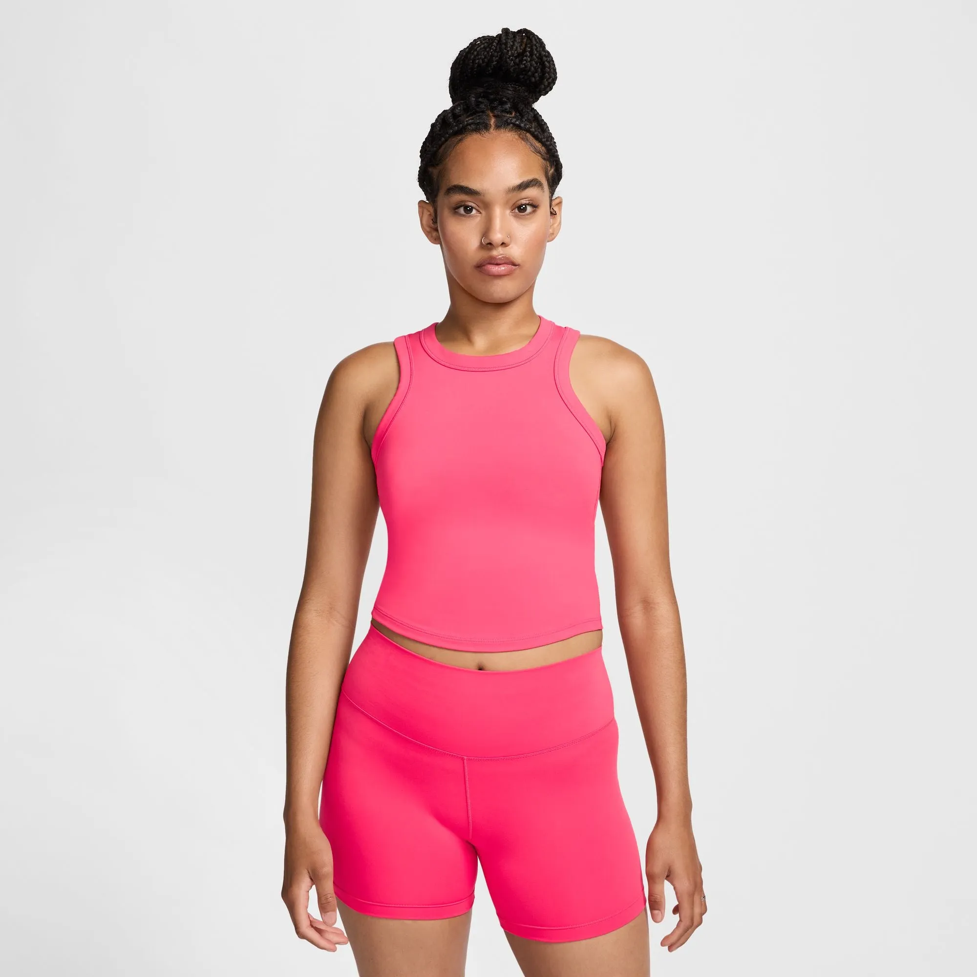 Women's Nike One Fitted Dri-FIT Cropped Tank Top