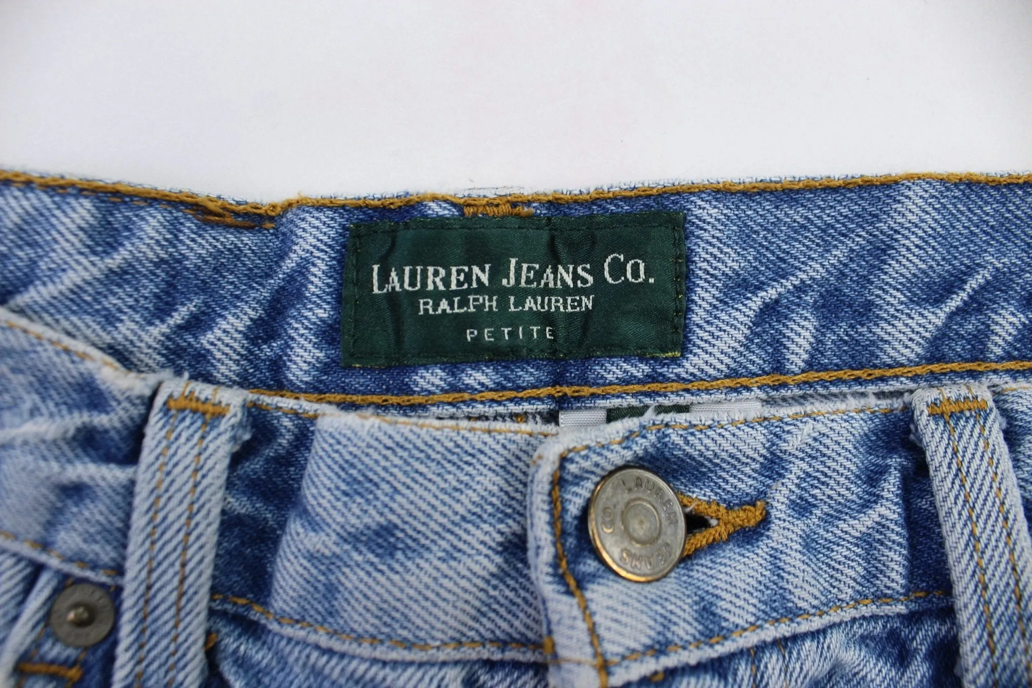 Women's Ralph Lauren Light Wash Denim Jeans