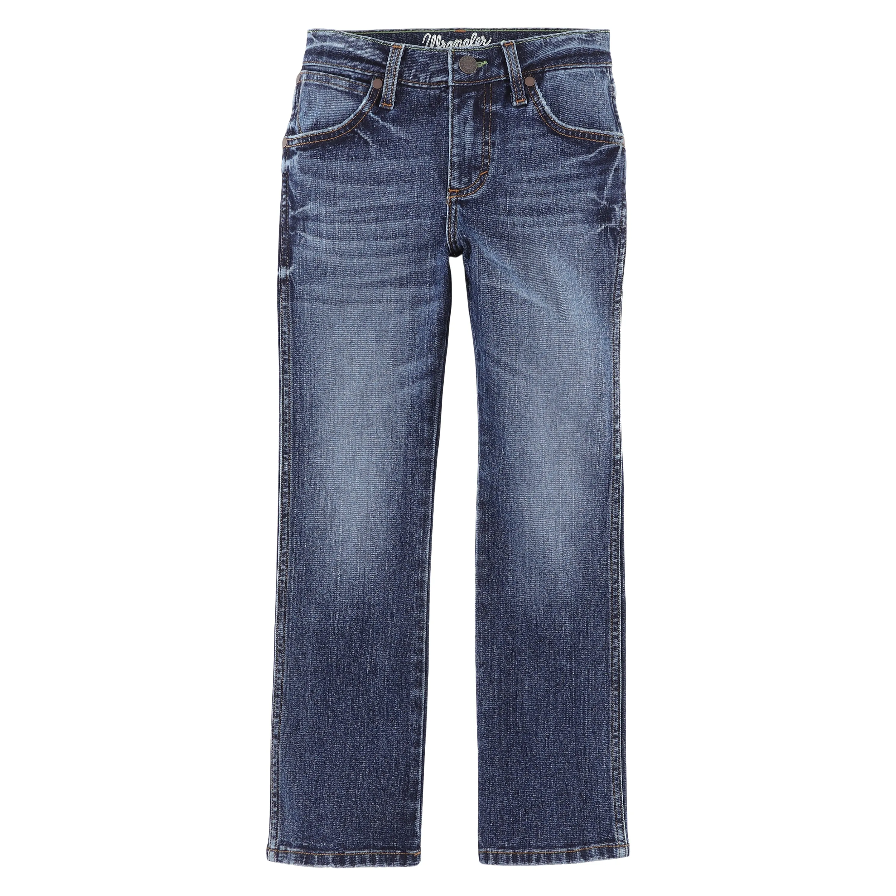 Wrangler Boy's Retro Gaffrey Slim Straight Leg Jeans