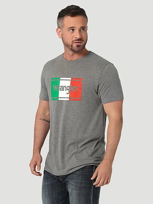 Wrangler Mexican Flag Logo T-Shirt