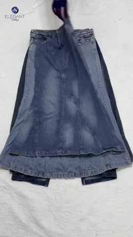 Y2k It Girl Denim Maxi Skirts - 10 pieces - EV0019