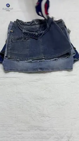 Y2K Paris Hilton Era Denim Micro Mini Skirts - 12 pieces - EV0008