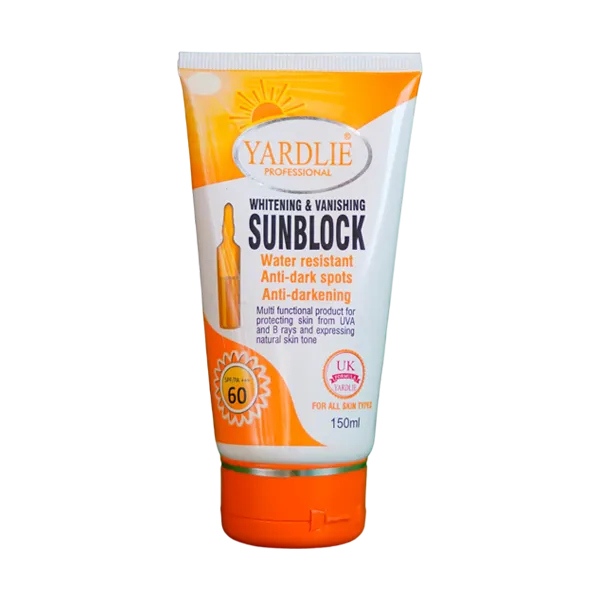 Yardlie Professional Sun Block Spf 60 150ml