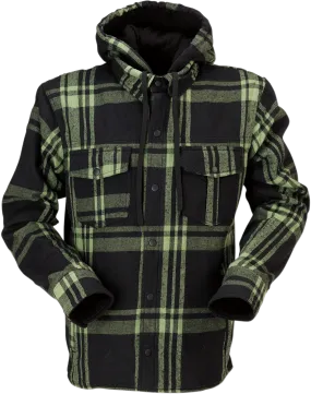 Z1R Timber Flannel Shirt - Olive/Black - 3XL 2820-5330