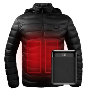 ZINCERA Snap On Heated Electric Jacket Battery Operated